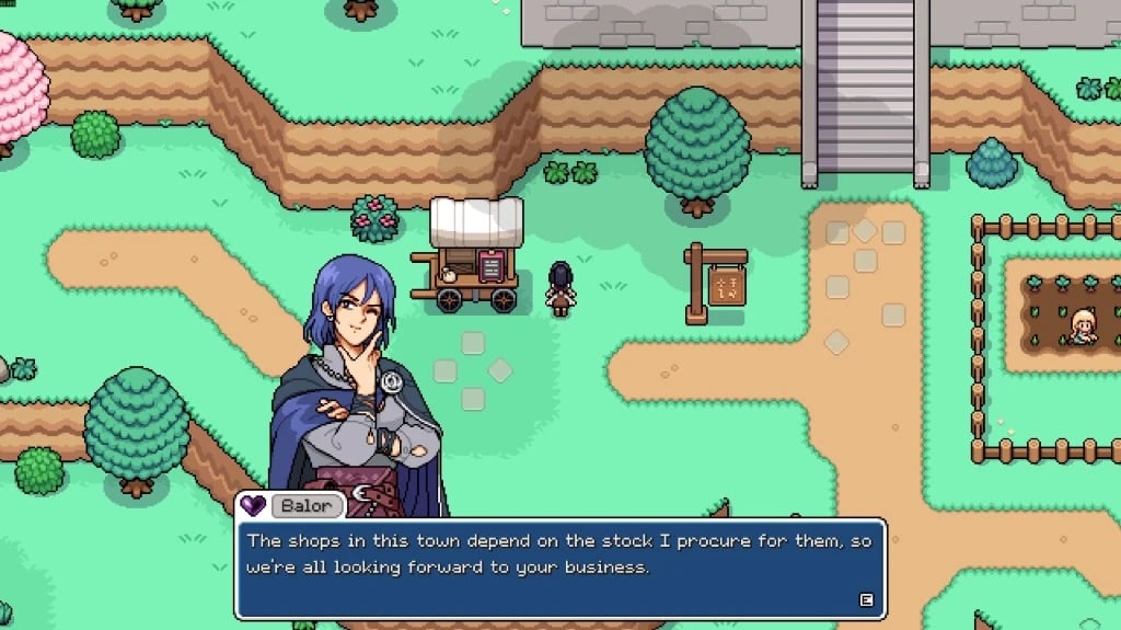 Balor, by his cart, in English.